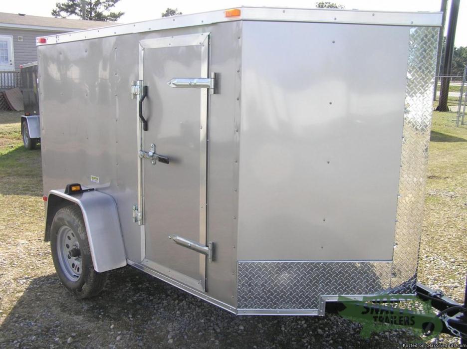 Enclosed Trailer for SALE! 5 feetx 8 New Enclosed Trailer