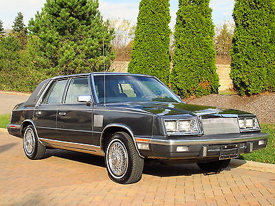 Chrysler : New Yorker K-car 1984 chrysler new yorker k car only 33 000 miles all original time capsule