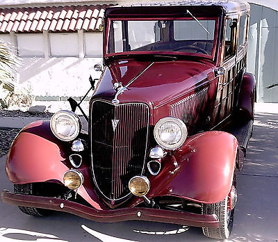 Ford : Other 1934 ford original steel custom woody