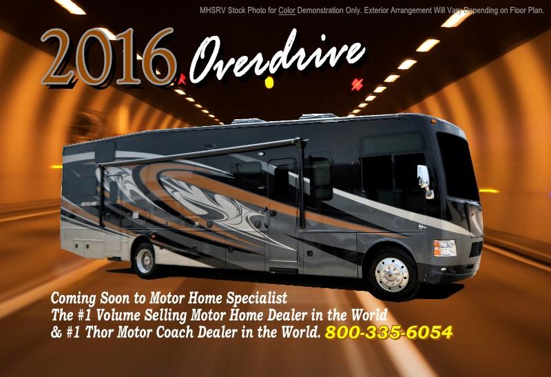 2016  Thor Motor Coach  Outlaw 37LS 26K Chassis  Patio  3 TV  Pw