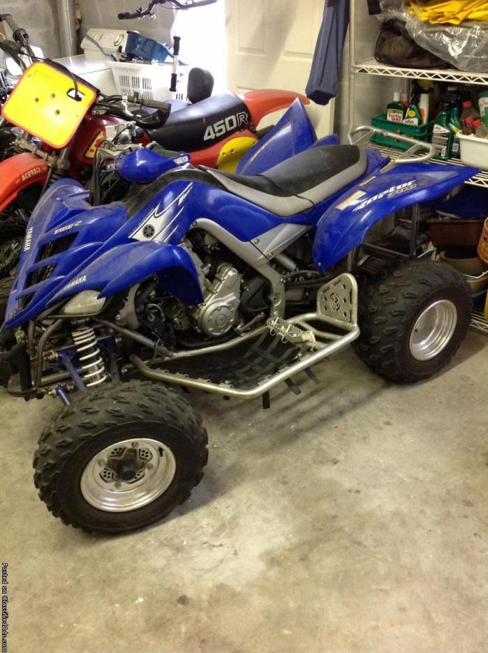 2007 Yamaha Raptor 700 Cc Motorcycles for sale