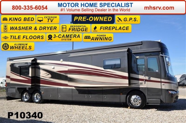 2007  Newmar  Essex 4502 W/Tag Axle  4 Slides  IFS