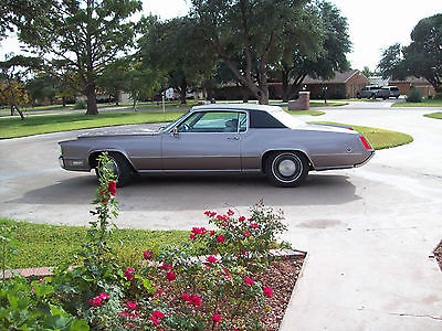 Cadillac : Eldorado Coupe 1969 cadillac eldorado coupe beautiful car loaded w factoy options wow