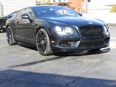 Bentley : Continental GT V8 S in Volcanic Black with only 1,018 miles 015 bentley continental gt v 8 s in volcanic black wih beluga low miles