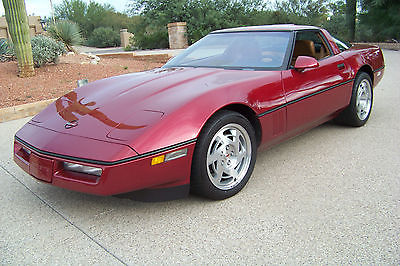 Chevrolet : Corvette ZR1 2 Door Coupe 1990 corvette zr 1 with 17 451 original miles excellent condition