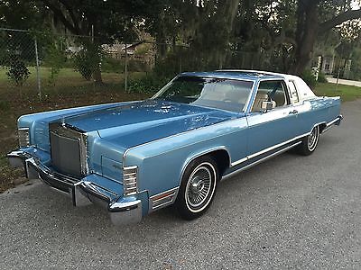 Lincoln : Continental COUPE 1978 town coupe 13 156 miles 460 motor