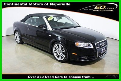 Audi : A4 2.0T Cabriolet 2009 2.0 t cabriolet used turbo 2 l i 4 16 v automatic quattro convertible bose