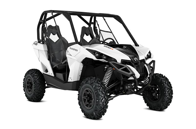 2015 Can-Am Commander XT 1000 Pearl White