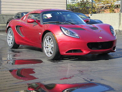 Lotus : Elise in Red with only 23,266 miles! 2011 lotus elise in red low miles great condition