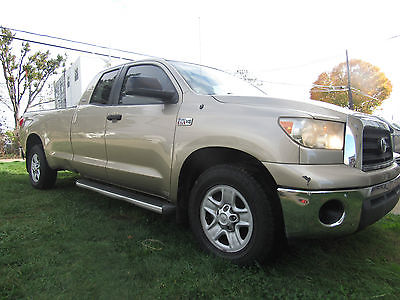 Toyota : Tundra SR5 Long Bed 2008 toyota tundra sr 5 double cab 5.7 l lb 8 ft bed