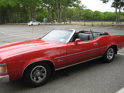 Mercury : Cougar Cougar 1973 mercury cougar convertible