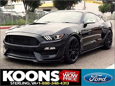 Ford : Mustang Shelby GT350 **Just In** Loaded Shadow Black w/Technology~Navigation~Leather~Magna Ride!