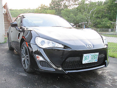 Scion : FR-S 2014 scion fr s w factory warranty raven black 6 speed auto w paddle shifters