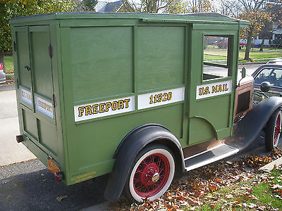 Ford : Model A 1931 ford model a postal truck and pinto wagon