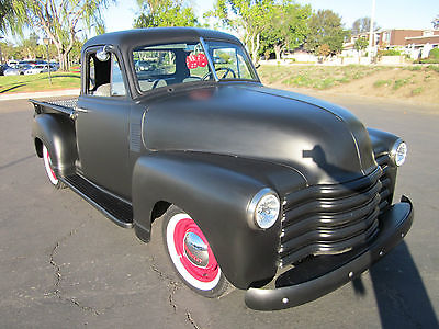 Chevrolet : Other Pickups deluxe 1953 chevy 3100 fully restored 5 window all original w a garrett turbo wow