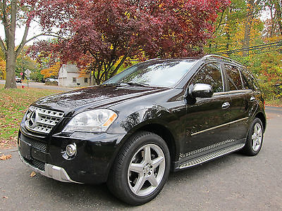Mercedes-Benz : M-Class AMG APPEARANCE PACKAGE MERCEDES BENZ ML550 2009 BLACK FULLY LOADED AMG TRIM -SHARP!!