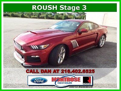 Ford : Mustang Roush Stage 3 Mustang Supercharged 670Hp Premium 2015 roush rs 3 mustang 670 hp 5.0 l race nav shelby call or text dan 216 402 6525