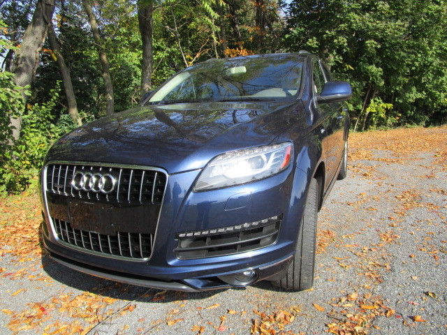 Audi : Q7 quattro 4dr loaded 39k,Q7 blue, 1 owner new car trade in clean!!!!!!!!! fully loaded,mint co