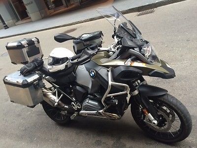 BMW : R-Series 2014 r 1200 gsa olive like new 2300 miles loaded w every available option