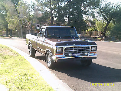 Ford : F-250 ranger 1979 ford f 250 ranger 2 wd auto fact ac ps pb barn find in arizona