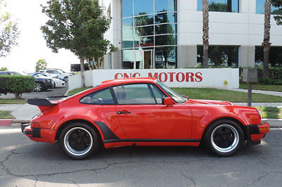 Porsche : 911 911 Turbo 1988 porsche 911 turbo 930 in guards red collector grade only 10 563 miles