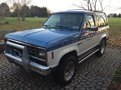 Ford : Bronco II xlt well preserved and road ready classic suv