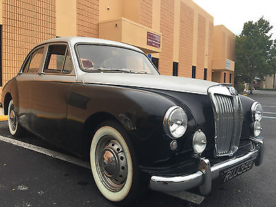 MG : Other ZB MG MAGNETTE ZB SEDAN 1958 RHD 46900 Miles, Dry stored since 1994, New interior