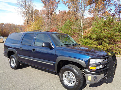 Chevrolet : Suburban 2500 3/4 TON 4X4 2004 chevrolet suburban 2500 3 4 ton 4 x 4 1 owner only 53 k orig miles mint cond