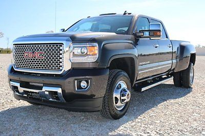 GMC : Sierra 3500 Denali 4x4 DRW 13,025 GVWR Duramax Iridium 2016 denali 4 x 4 drw 13 025 gvwr duramax iridium new turbo 6.6 l v 8 32 v automatic