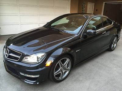 Mercedes-Benz : C-Class Base Coupe 2-Door 2013 mercedes benz c 63 amg coupe 8 k miles only