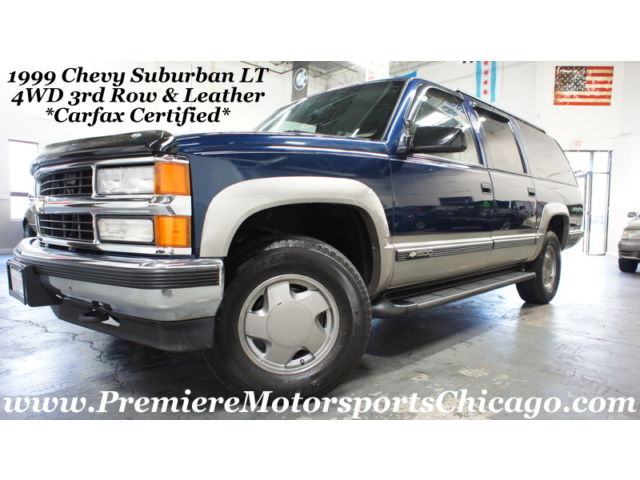 Chevrolet : Suburban 1500 4WD Suburban K1500 LT 4WD Loaded w/ Leather & 3rd Row 65+PICS! Very Clean Example!
