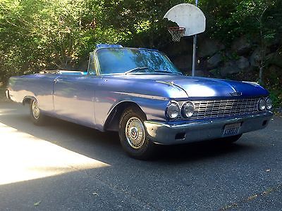 Ford : Galaxie 1962 ford galaxie 500 sunliner convertible