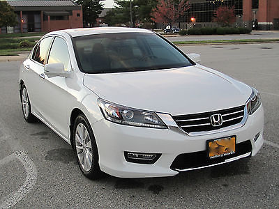 Honda : Accord EX-L 2013 honda accord ex l model 2.4 l i 4 cvt excellent condition tinted