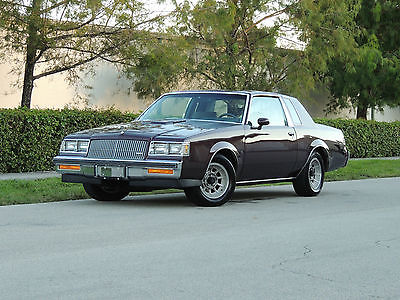Buick : Regal 2 dr 1987 buick regal turbo t one owner 50 k actual miles rare 1 of 1035 produced