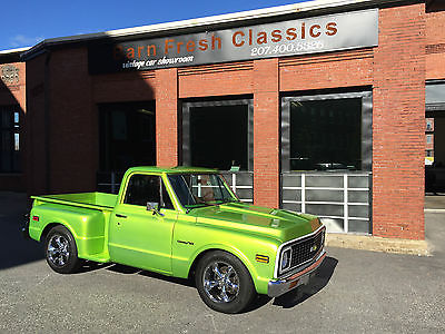 Chevrolet : C-10 C10 1972 chevy c 10 step side w 454 big block chevrolet hot rod show truck beast