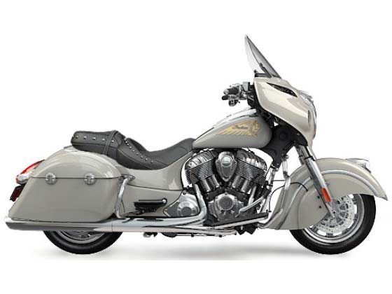2016  Indian Motorcycle  Chieftain Silver Smoke