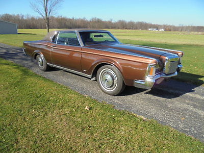 Lincoln : Mark Series 2 Dr. Coupe 1971 lincoln continental mark iii estate car