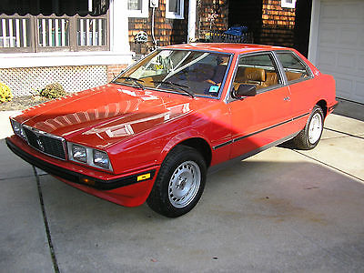 Maserati : Other 1985 maserati biturbo coupe 2.5 liter twin turbo showcar near mint cosmetics