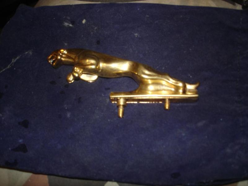 NEW JAGUAR TYPE S ORNAMENT GOLD, 0