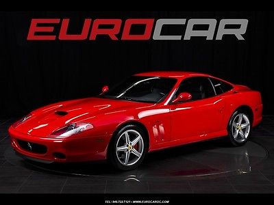 Ferrari : 575 Maranello FERRARI 575 MARANELLO, FERRARI BELT SERVICE, IMMACULATE
