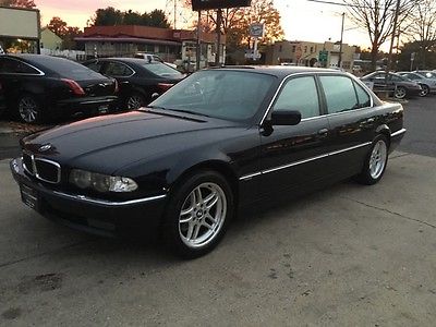 BMW : 7-Series 750iL 750 low mile free shipping warranty dealer serviced clean carfax v 12 luxury rare