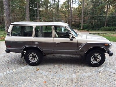 Toyota : Land Cruiser 1989 toyota land cruiser fj 62 120 000 miles orig cond with old emu