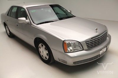 Cadillac : DeVille Base Sedan FWD 2005 gray leather single cd v 8 northstar used preowned 83 k miles