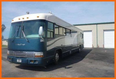 1996 Country Coach Affinity 40' Class A RV 350 CAT Diesel Generator TEXAS
