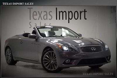 Infiniti : G CONVERTIBLE SPORT PKG.NAVIGATION,CAMERA 2011 g 37 s convertible sport pkg navigation camera we finance