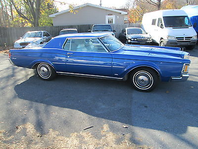 Lincoln : Mark Series 1971 lincoln mark iii numbers matching all original one repaint best buy on ebay