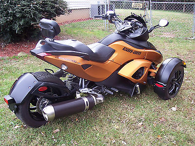 Can-Am : RS-S SM5 2011 cam am spyder rs s roadster trike only 3 k mile s super fun nice