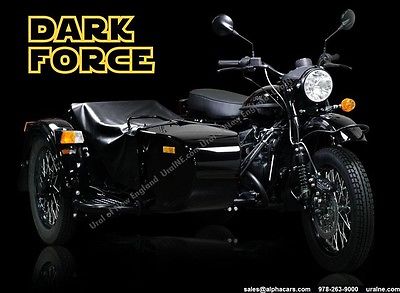 Ural Dark Force Only 25 Available Custom Exhaust Powder Coated Drivetrain Financing & Trades