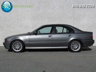 BMW : 5-Series 530iA 1 owner sport premium cold weather packages moonroof dealer serviced