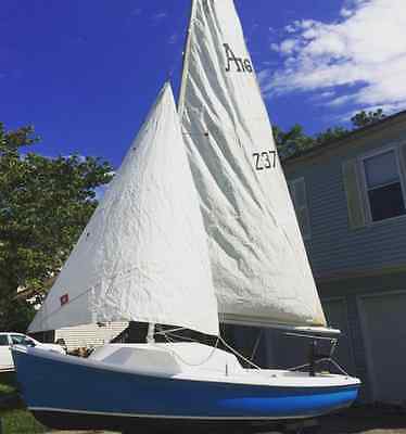 17ft' 71 O'day Day SailorII with Trailer and Lifejackets - $1800 (New Jersey)